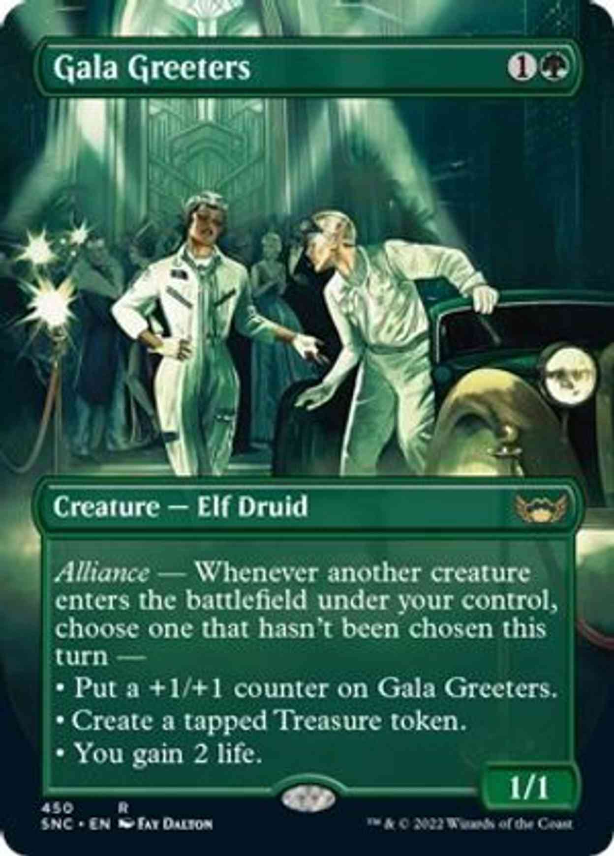 Gala Greeters (English) magic card front