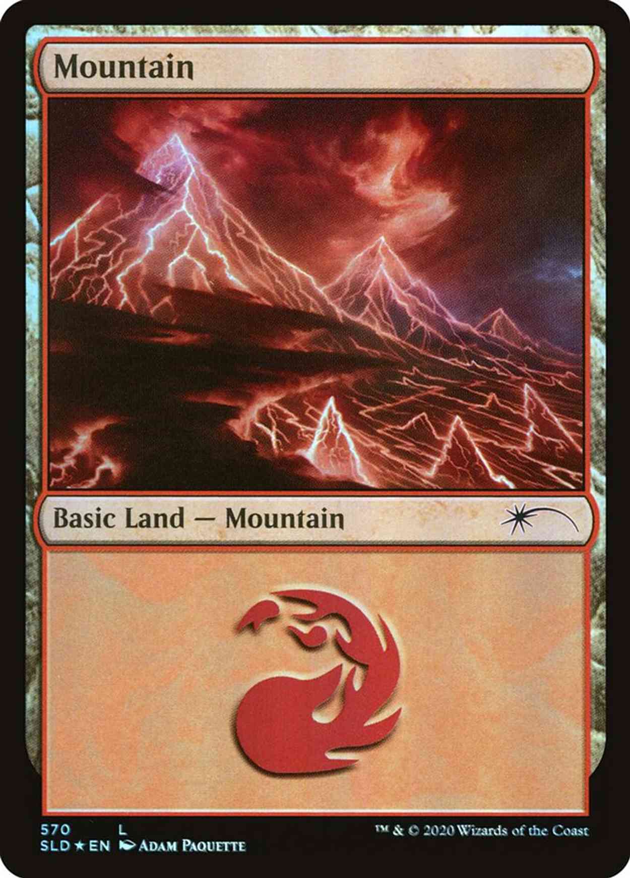 Mountain (570) magic card front
