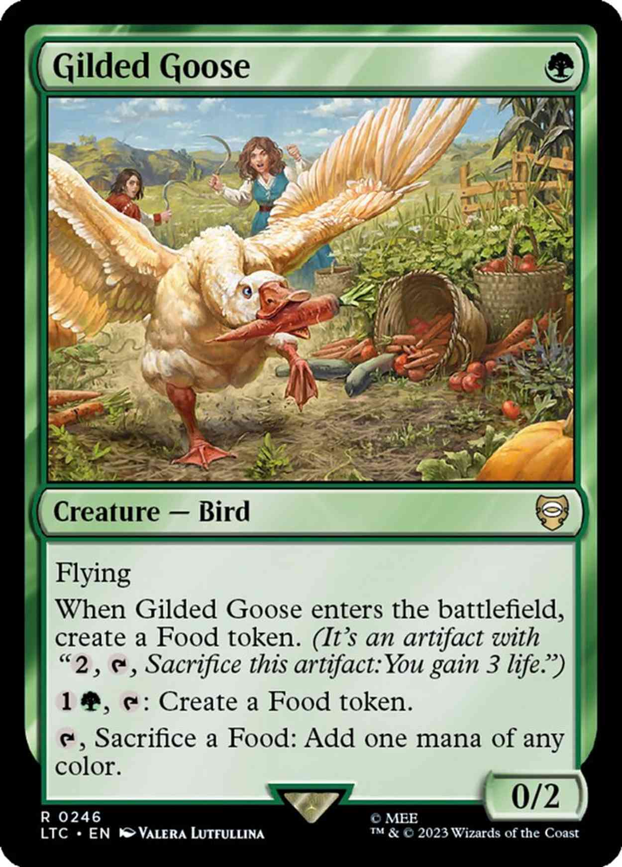 Gilded Goose magic card front
