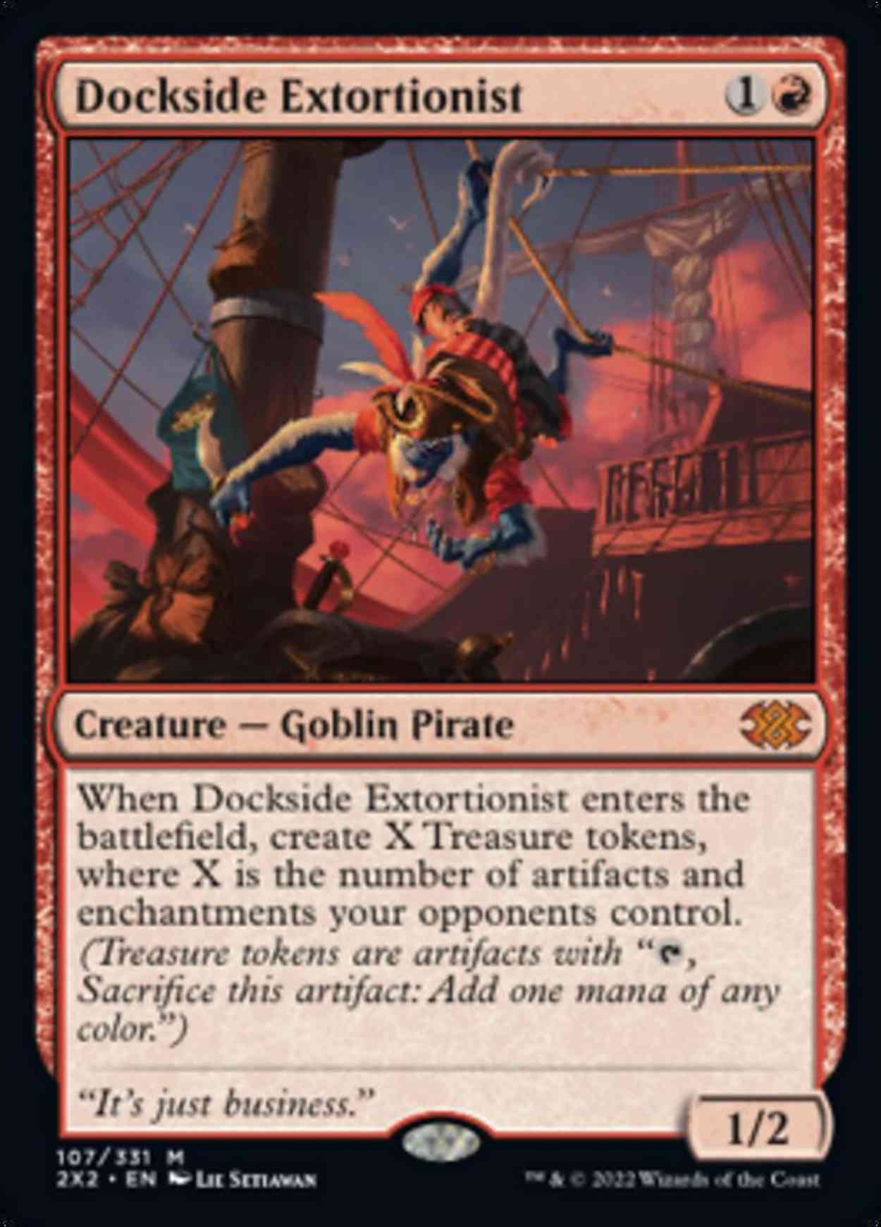 Dockside Extortionist magic card front