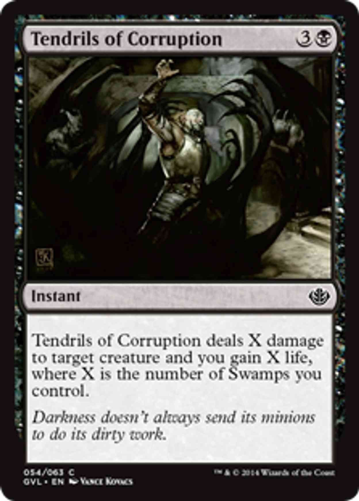 Tendrils of Corruption magic card front