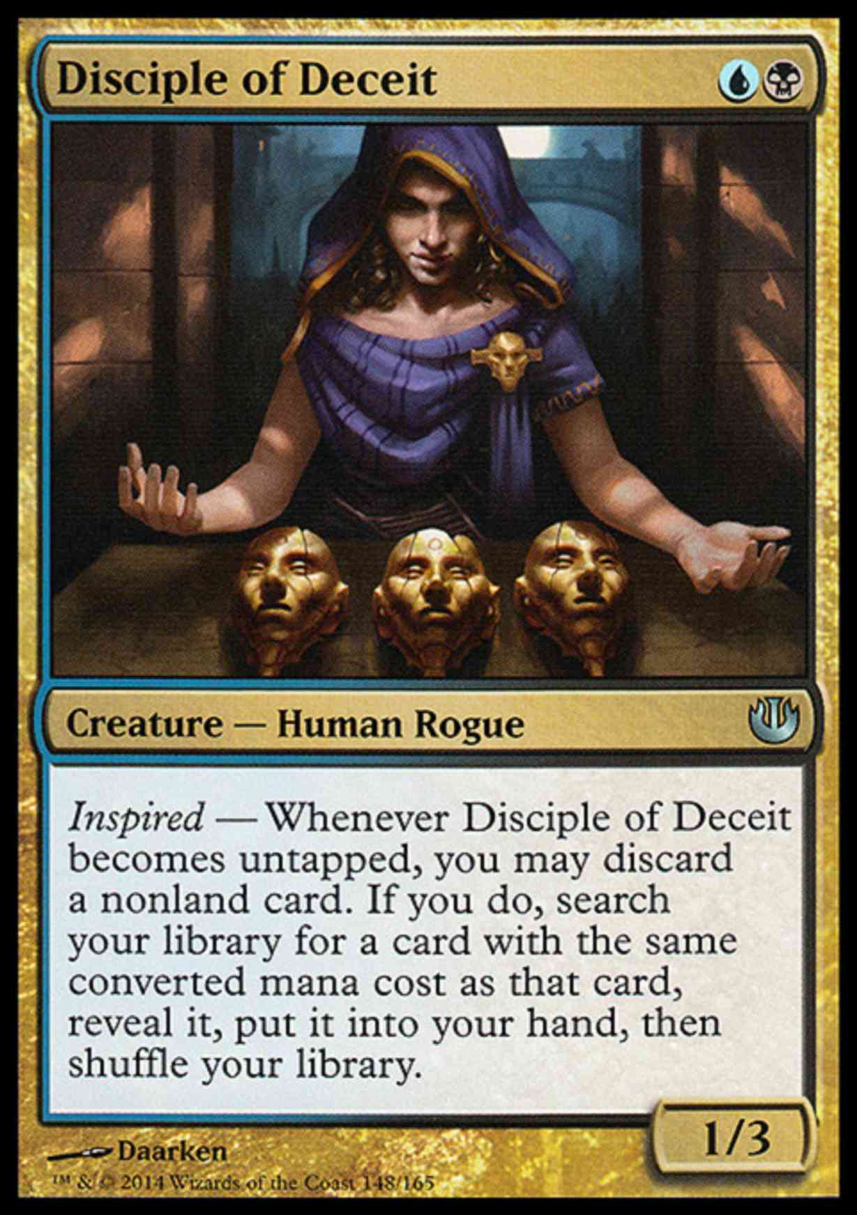 Disciple of Deceit magic card front