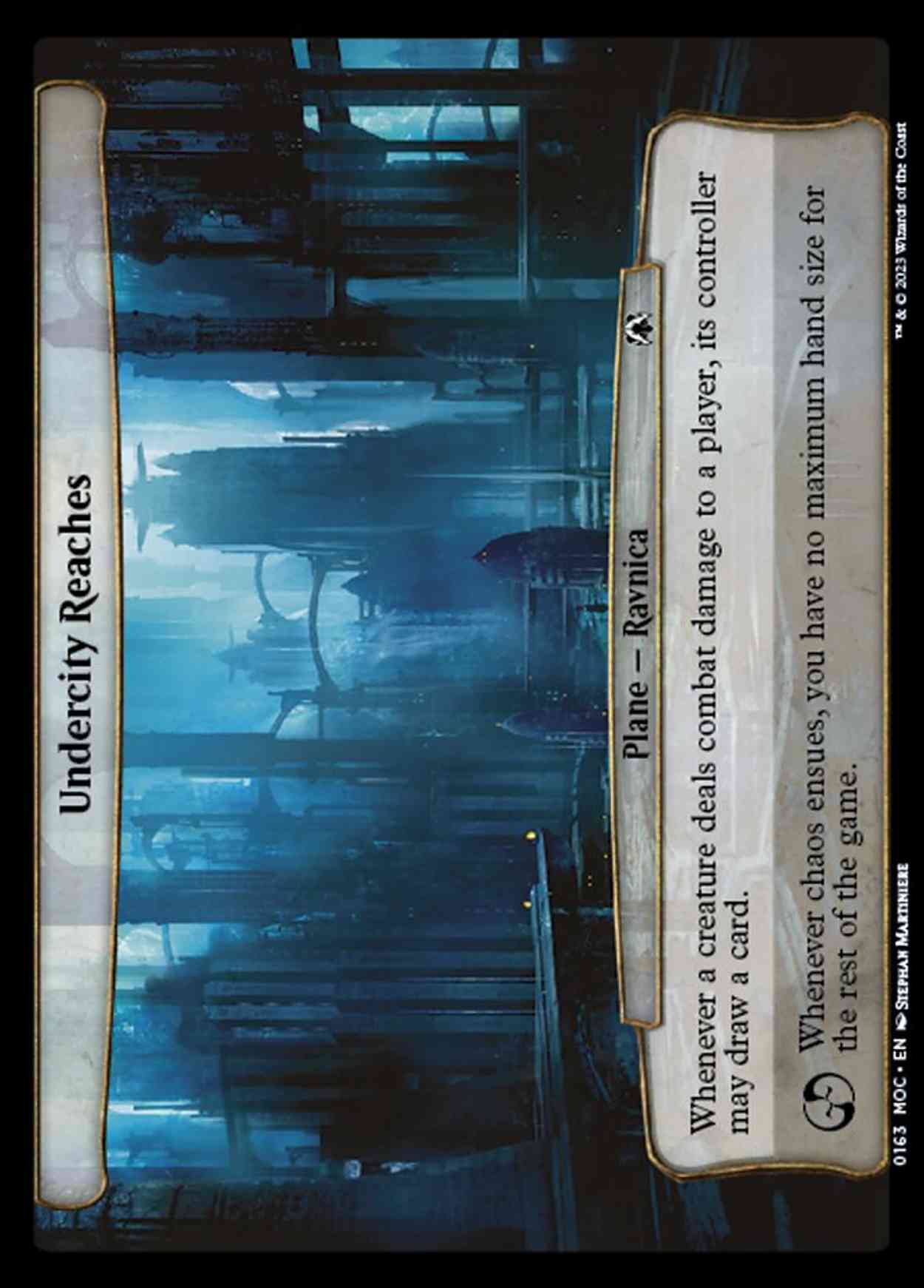 Undercity Reaches magic card front