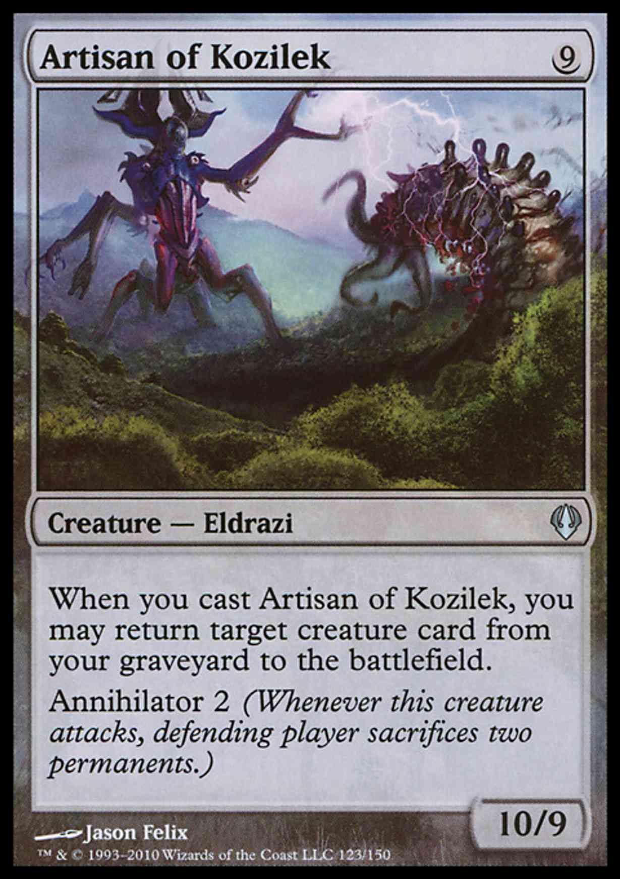 Artisan of Kozilek magic card front