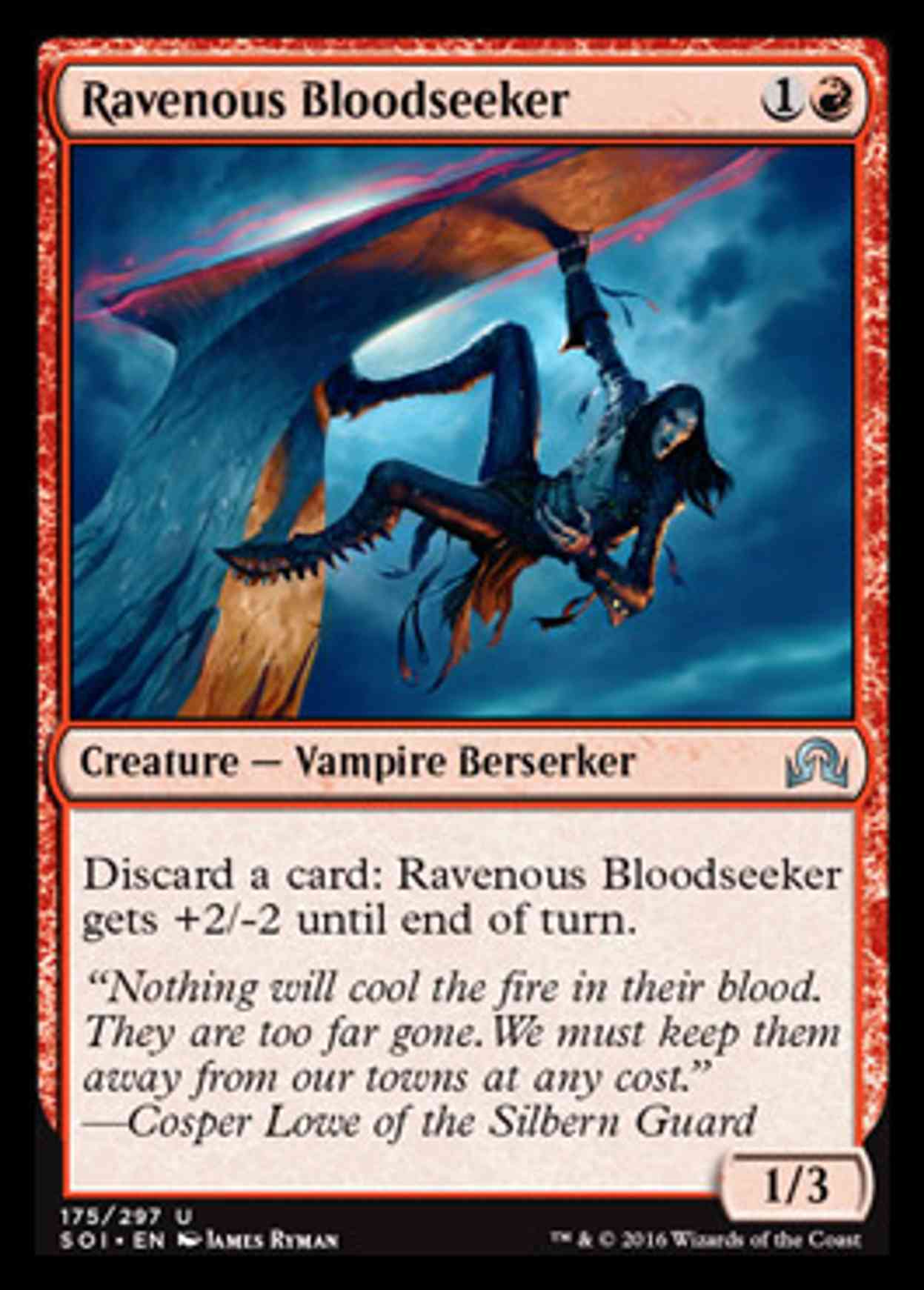 Ravenous Bloodseeker magic card front