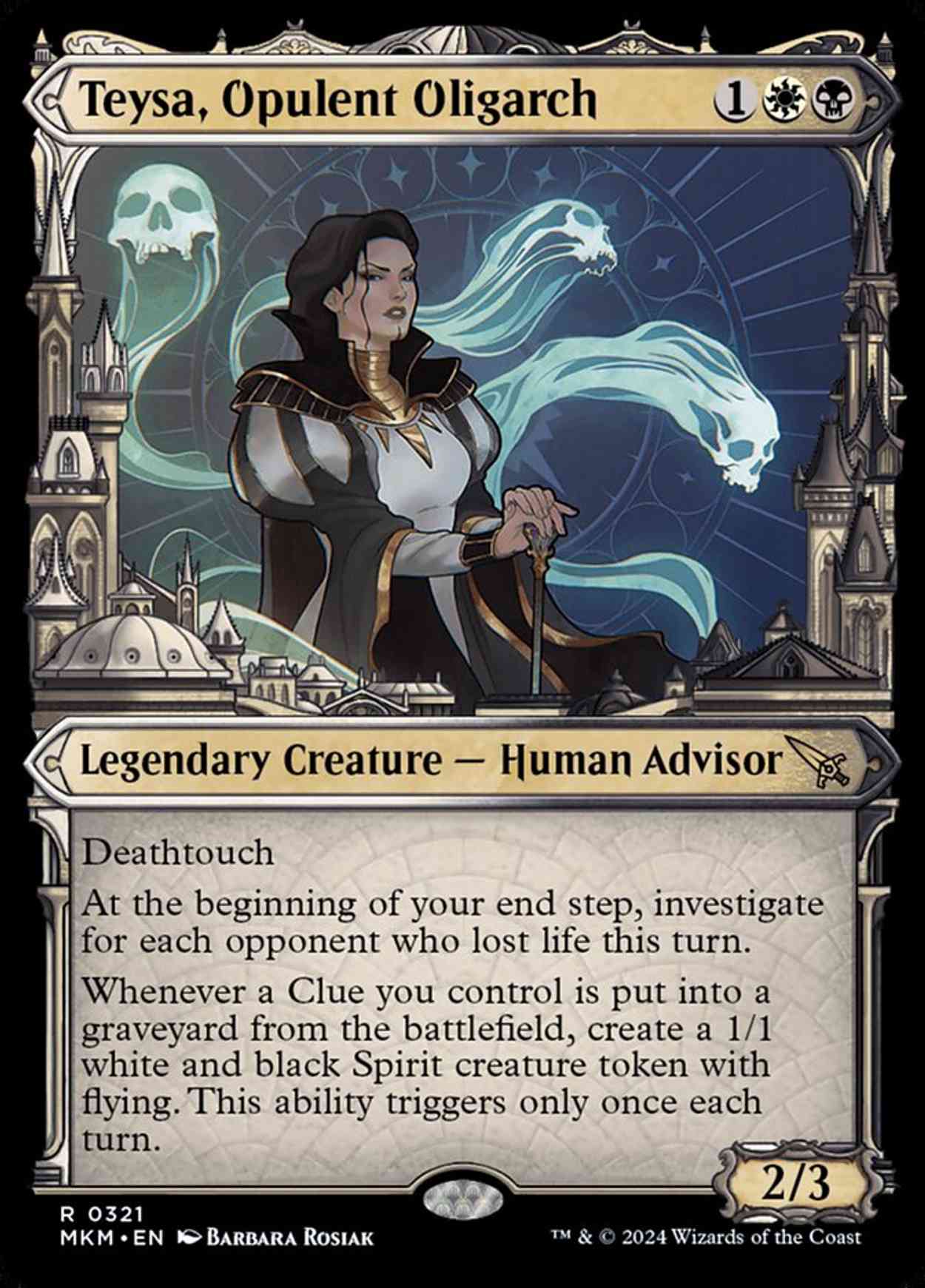 Teysa, Opulent Oligarch (Showcase) magic card front