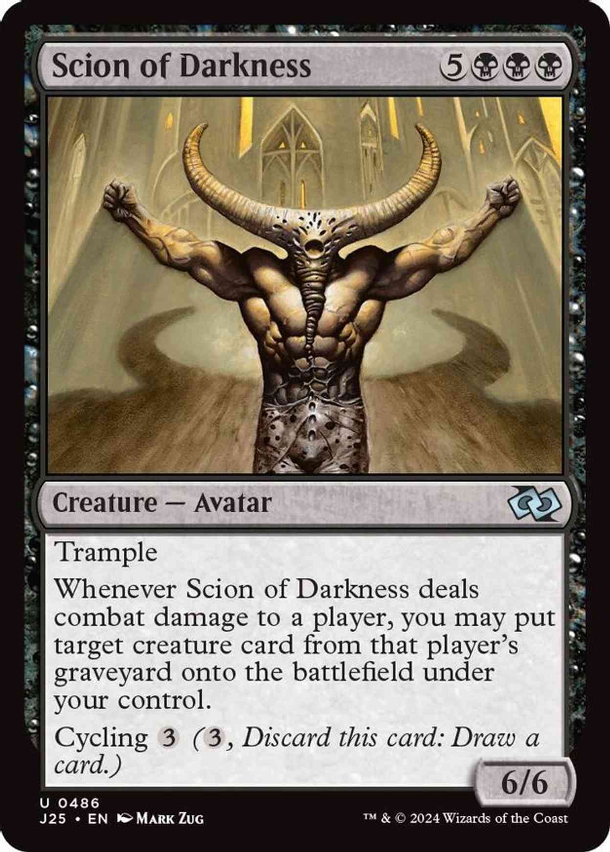 Scion of Darkness magic card front