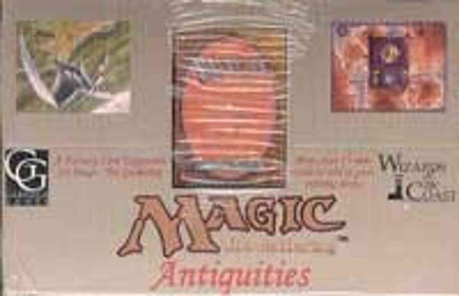 Antiquities - Booster Box magic card front
