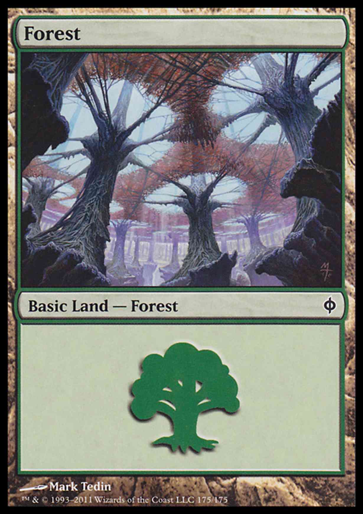 Forest (175)  magic card front