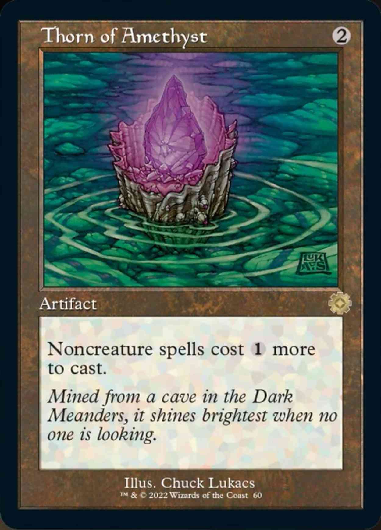 Thorn of Amethyst magic card front