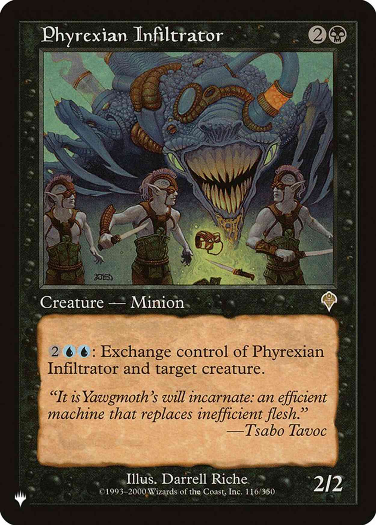 Phyrexian Infiltrator magic card front