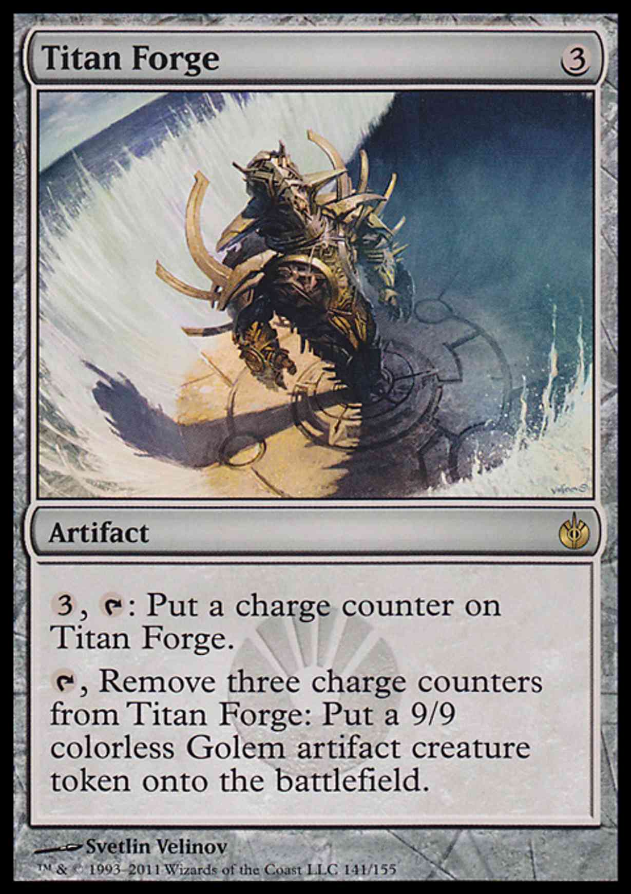 Titan Forge magic card front