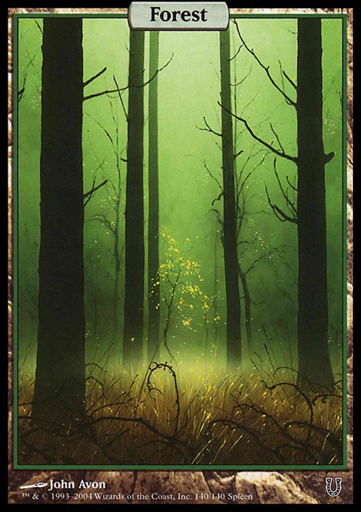 Forest - Full Art magic card front