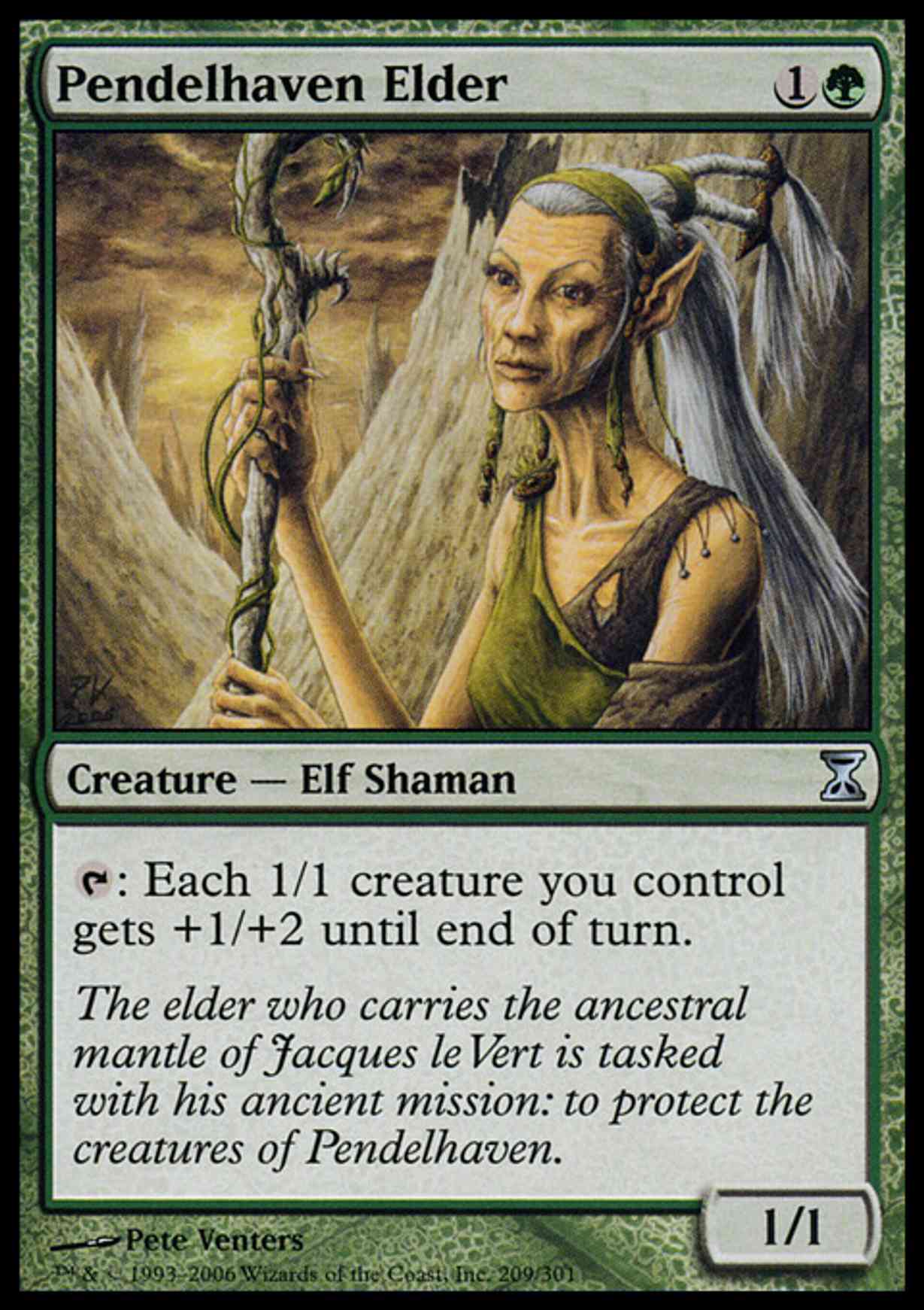 Pendelhaven Elder magic card front