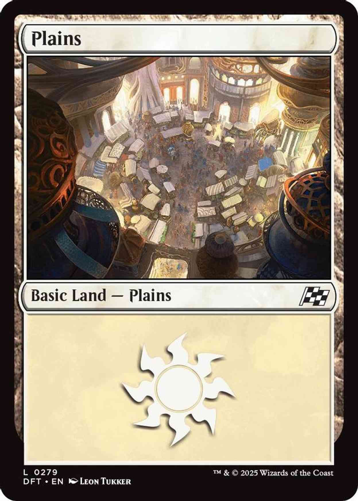 Plains (0279) magic card front