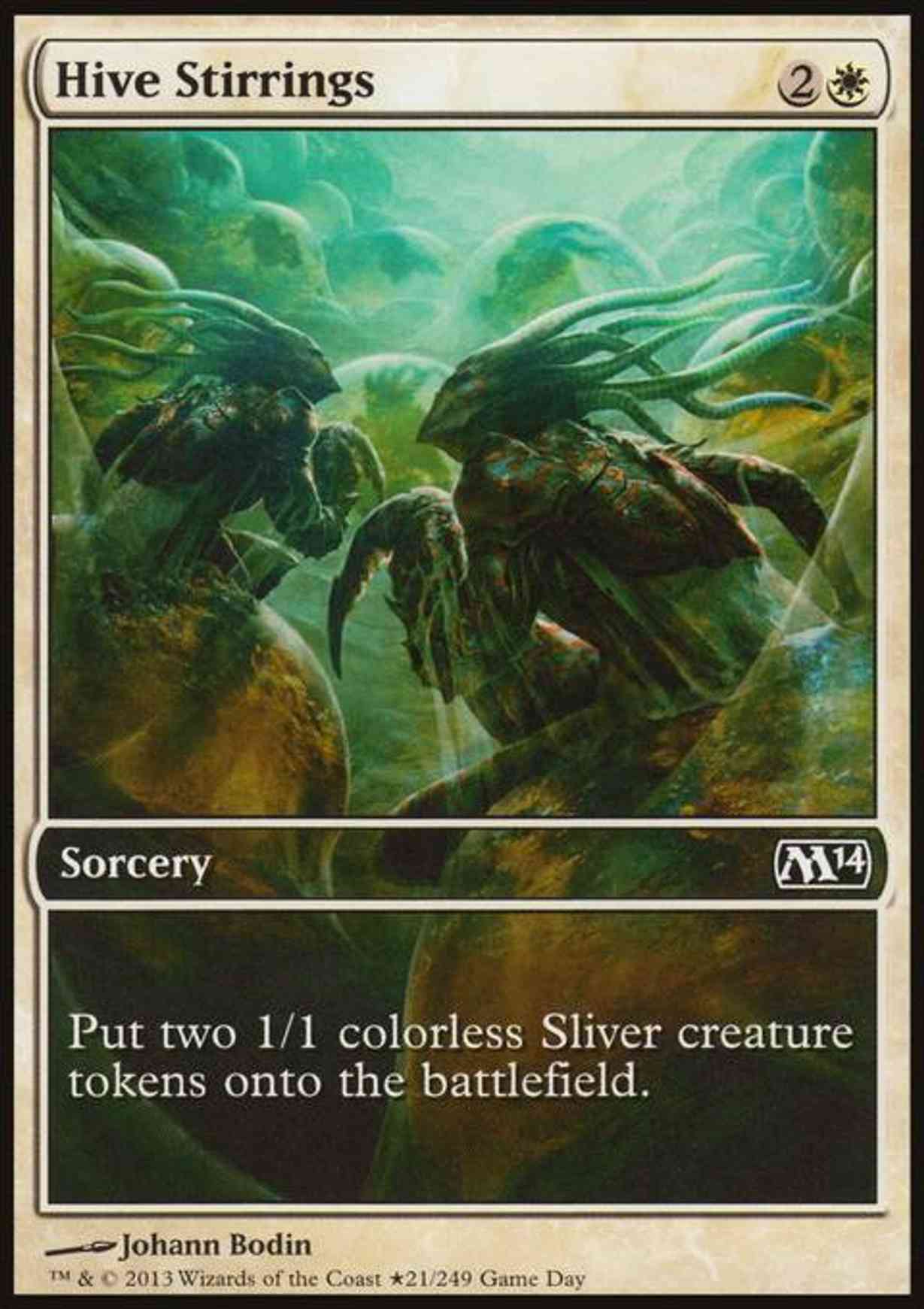 Hive Stirrings magic card front