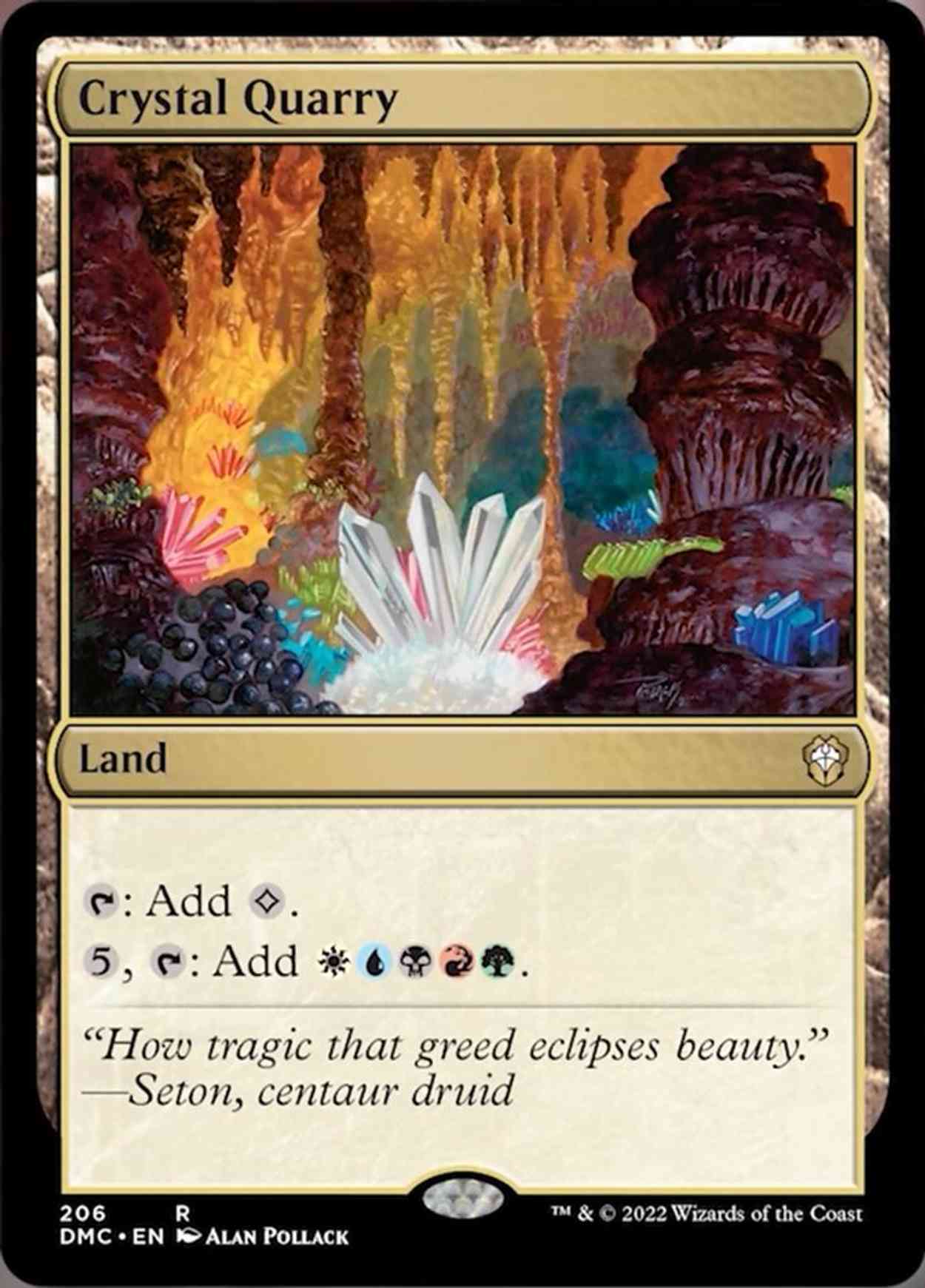 Crystal Quarry magic card front