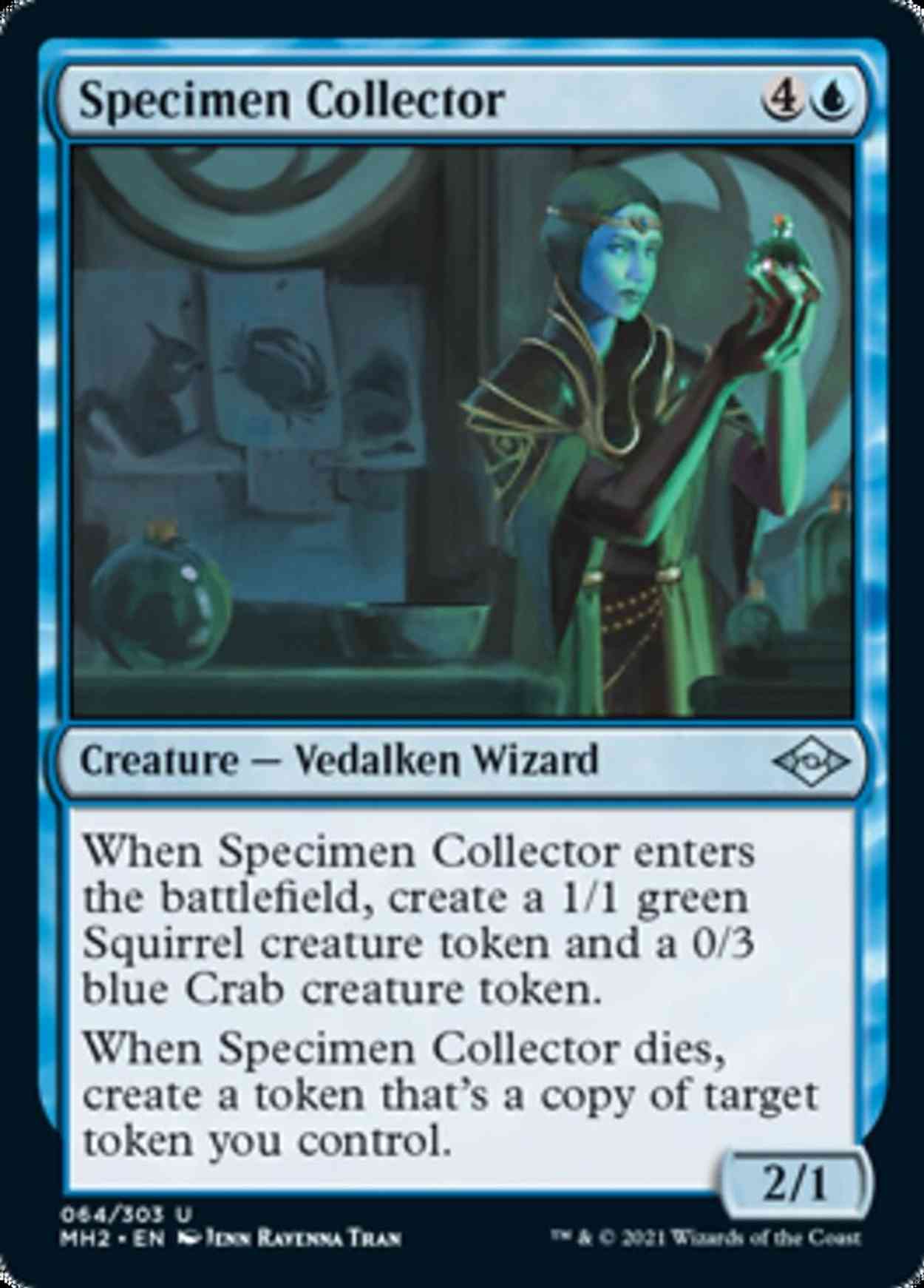 Specimen Collector magic card front