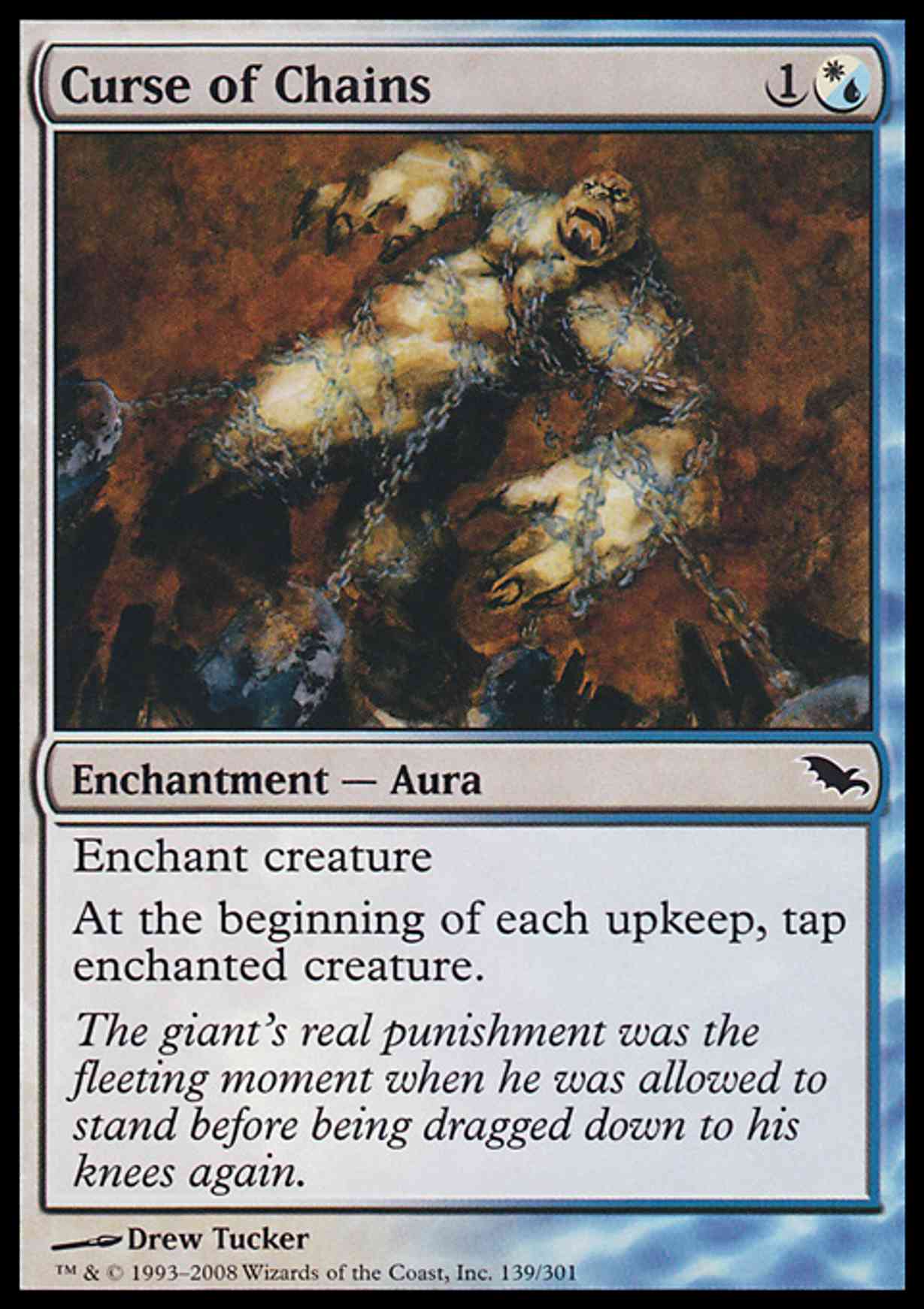 Curse of Chains magic card front