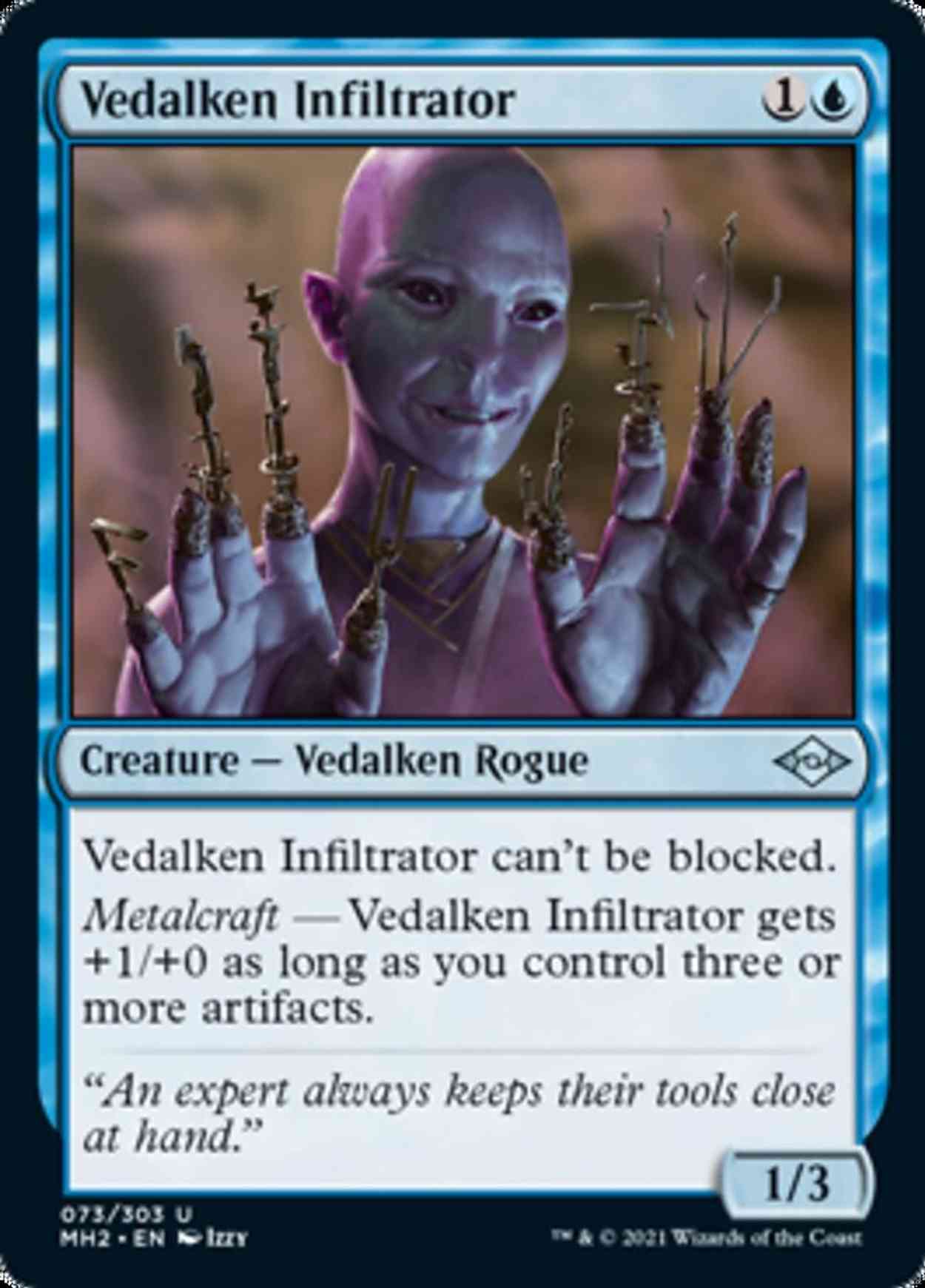 Vedalken Infiltrator magic card front