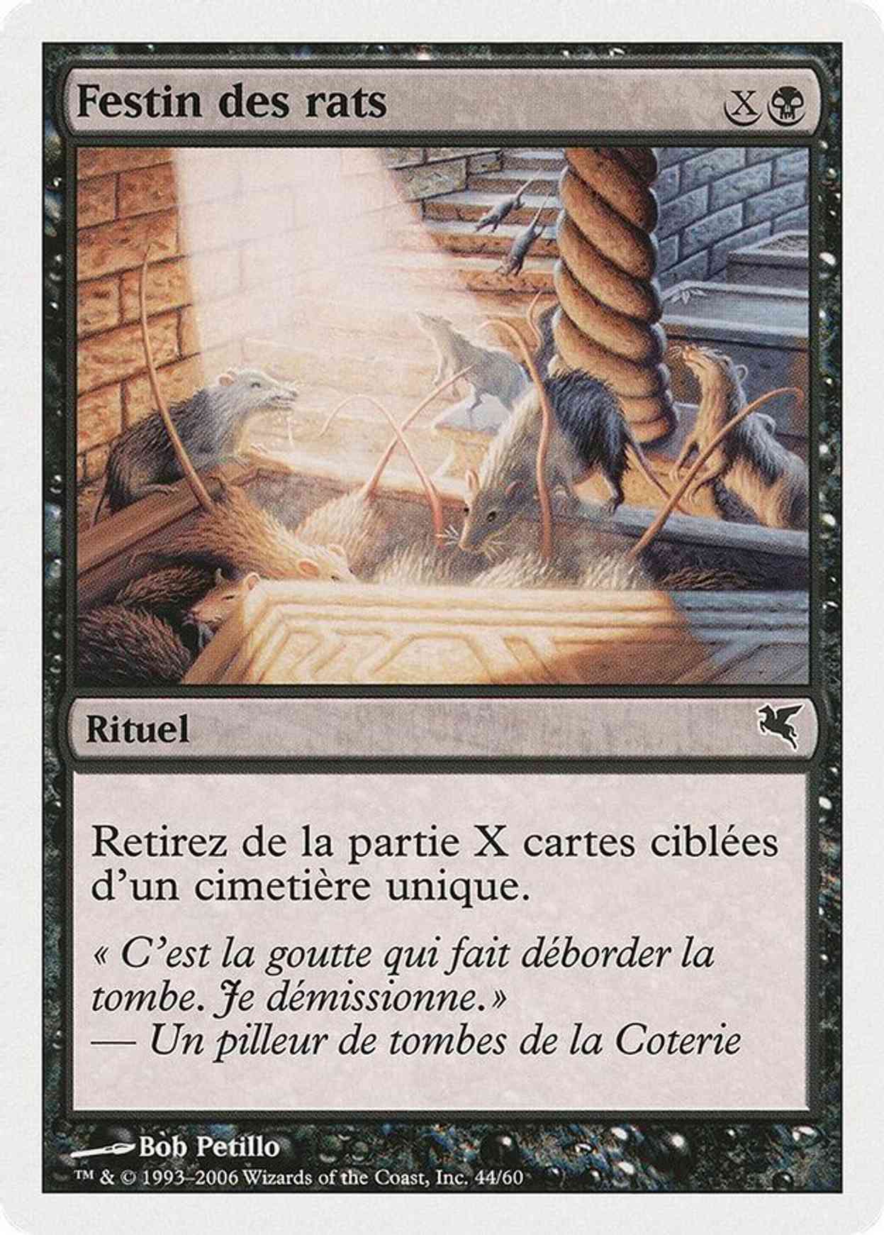 Rats' Feast (French) - "Festing des rats" (A44) magic card front