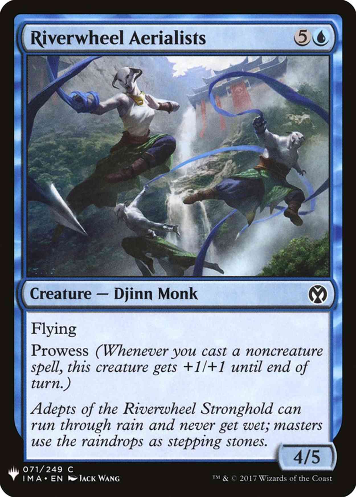 Riverwheel Aerialists magic card front