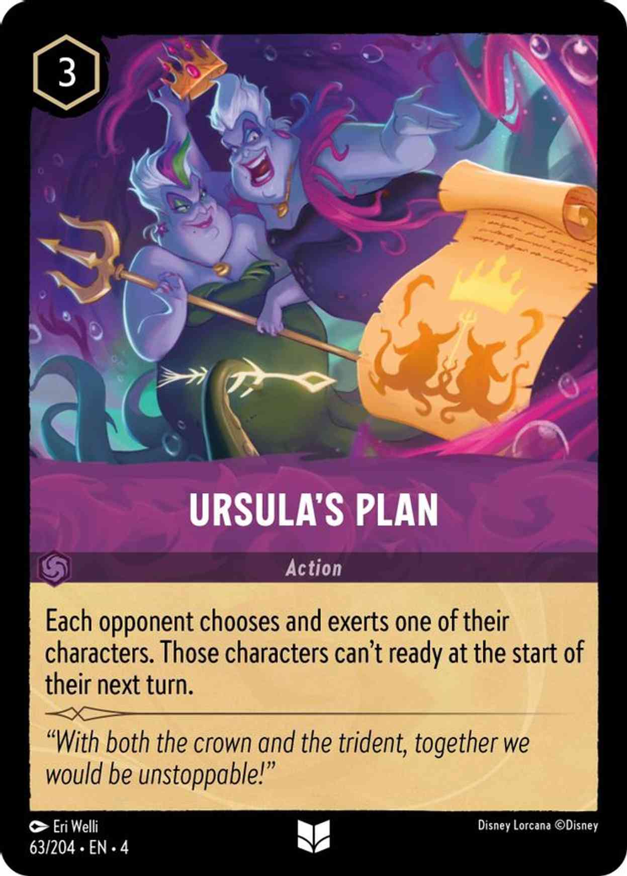 Ursula's Plan magic card front