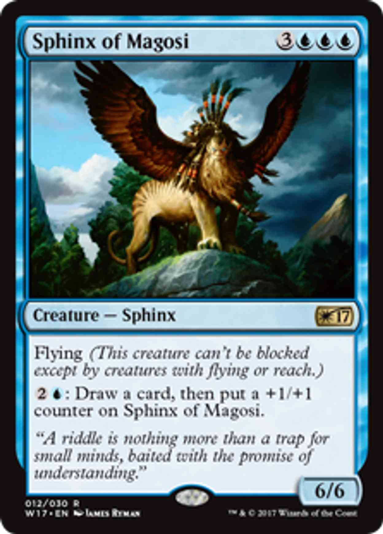 Sphinx of Magosi magic card front