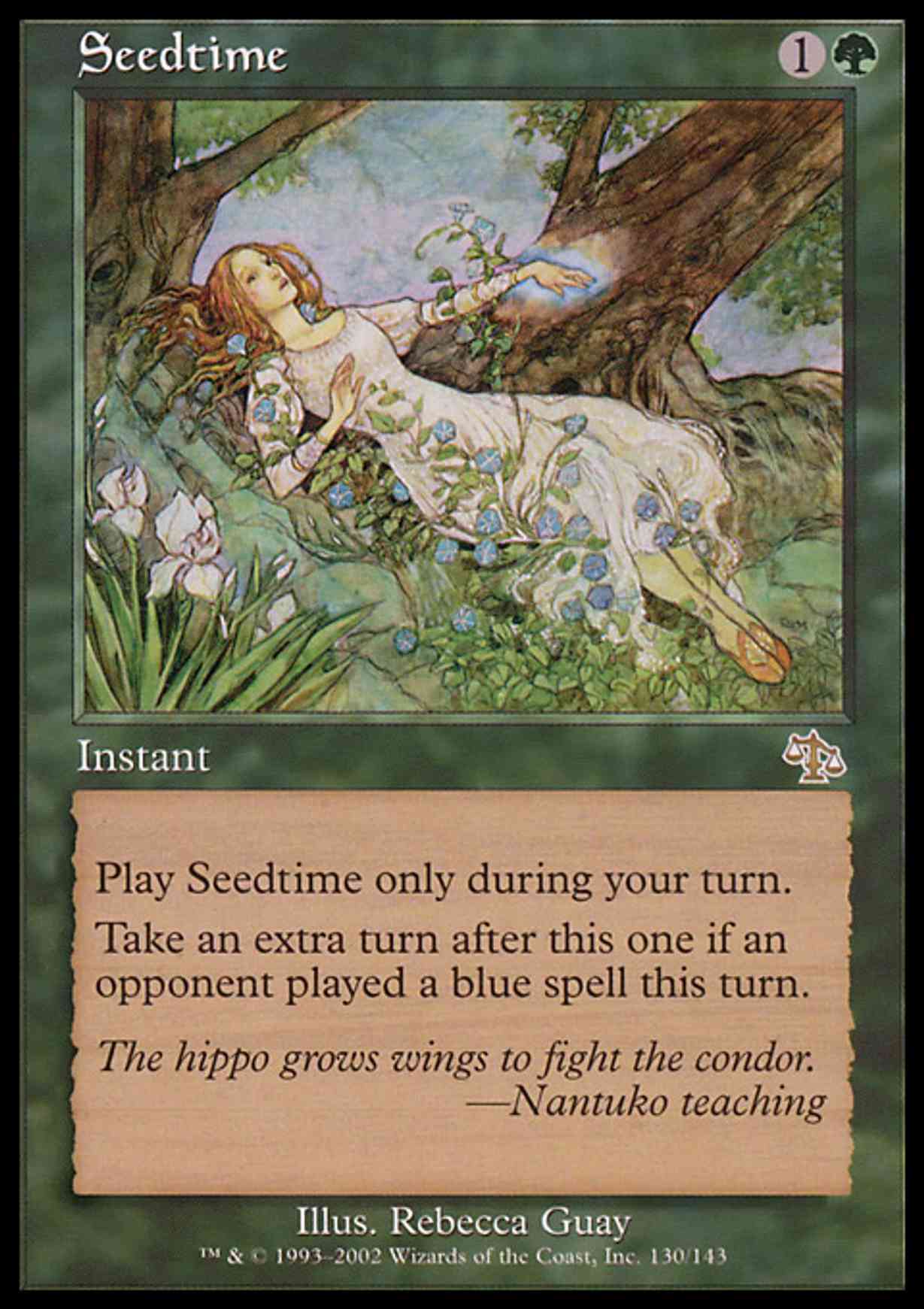 Seedtime magic card front