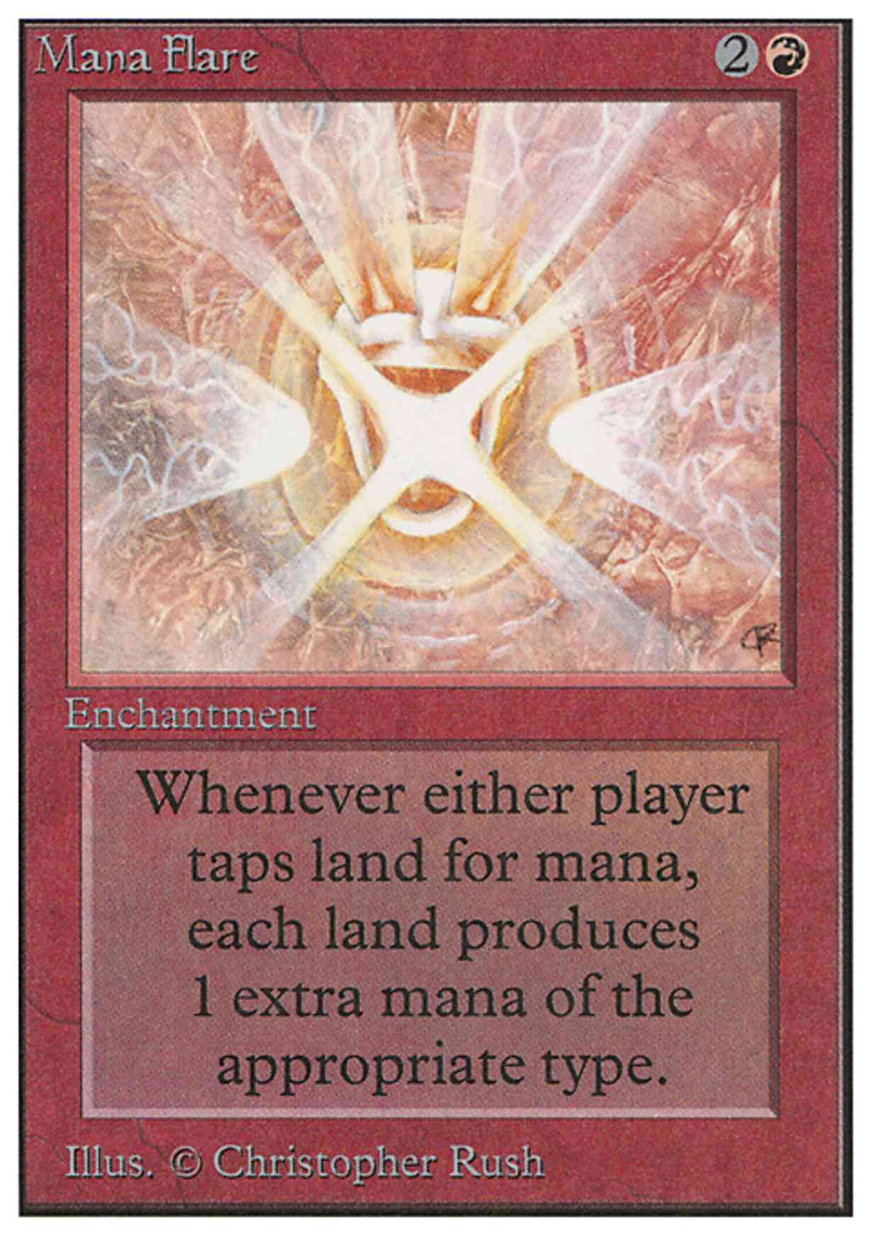 Mana Flare magic card front