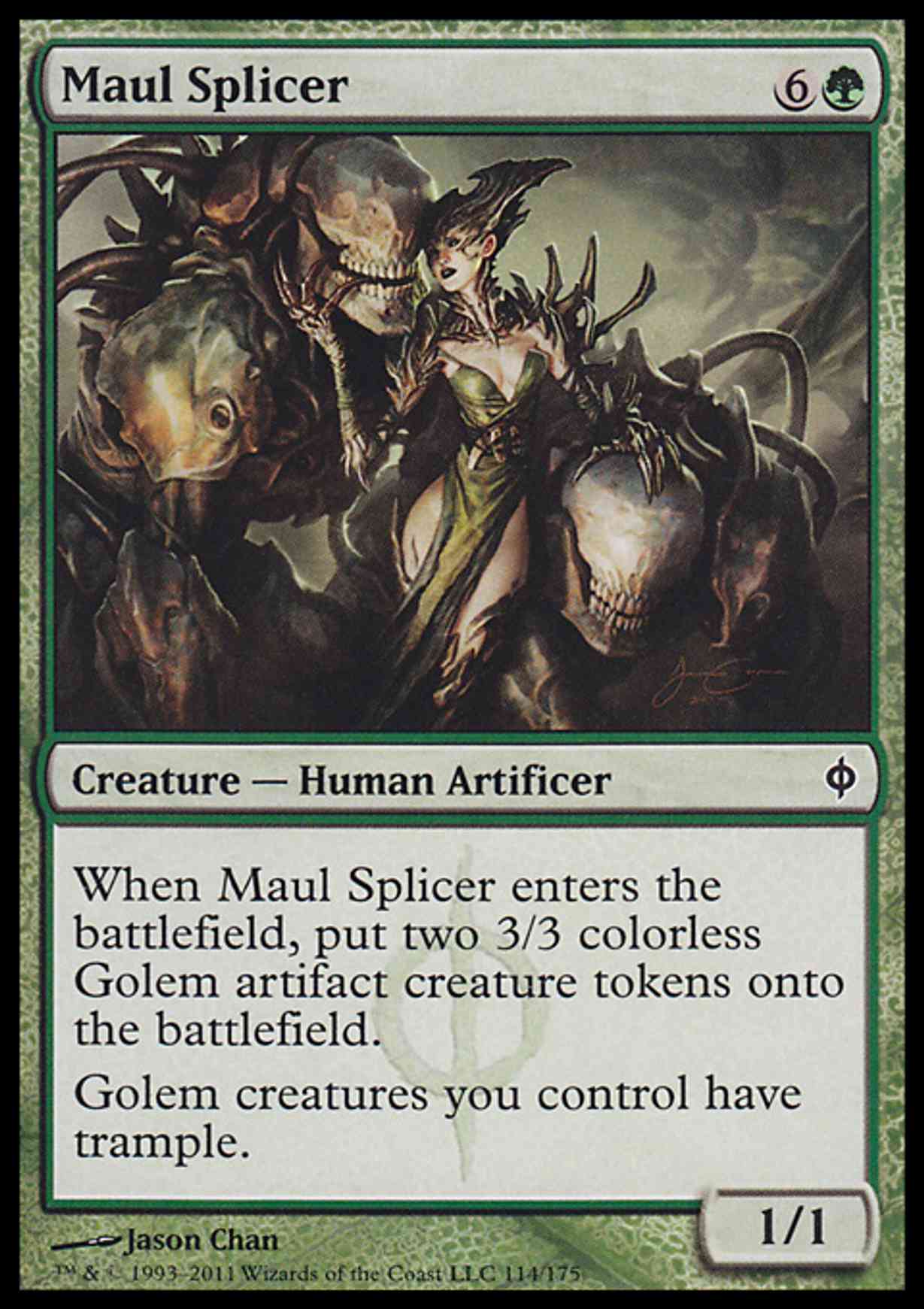 Maul Splicer magic card front