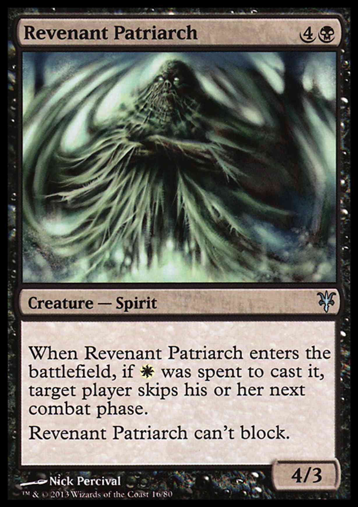 Revenant Patriarch magic card front
