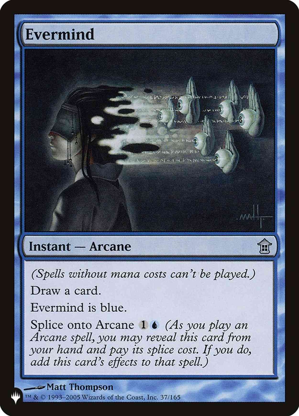 Evermind magic card front