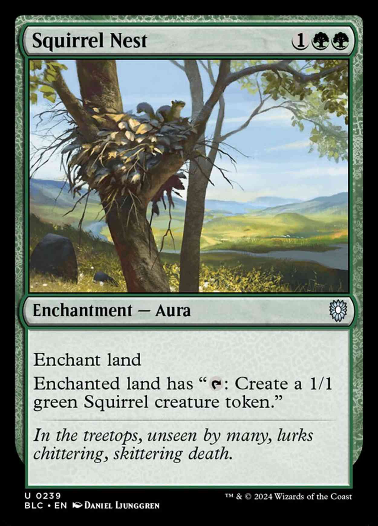 Squirrel Nest magic card front