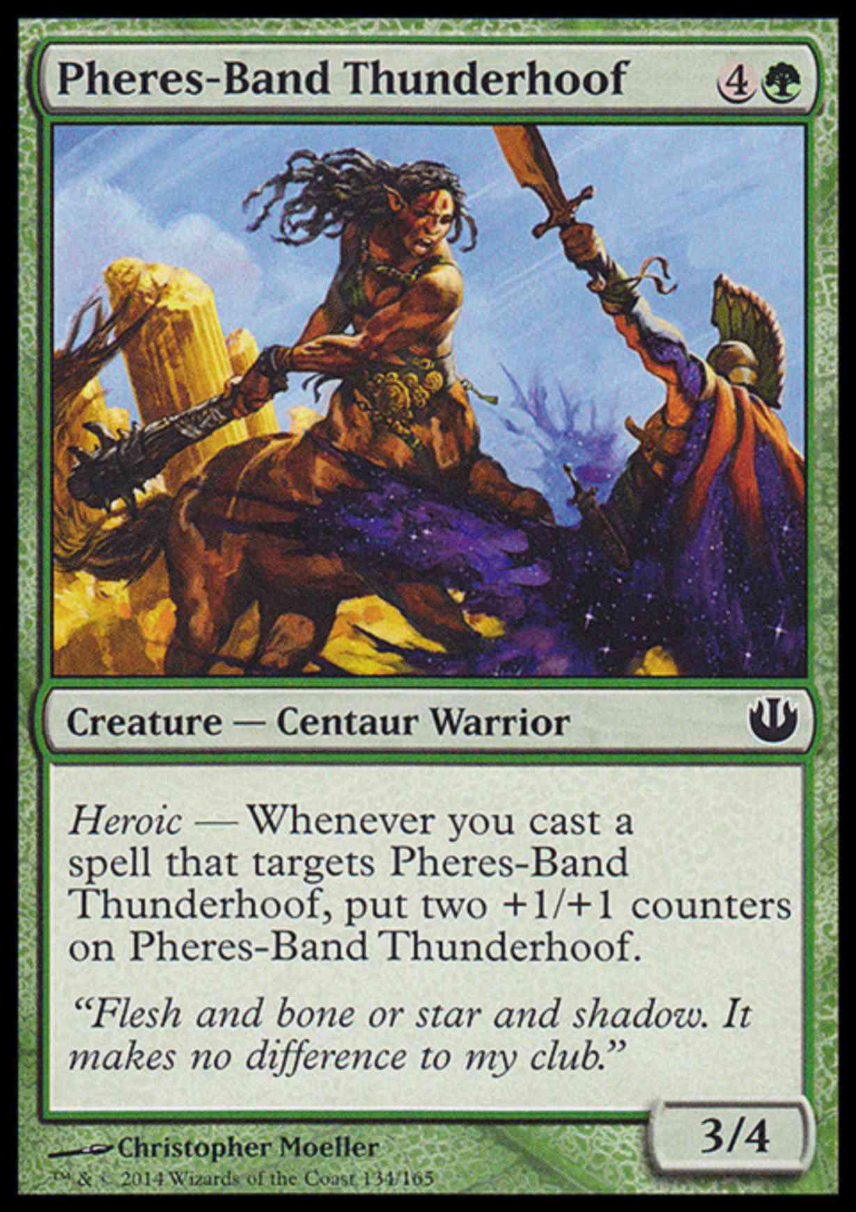 Pheres-Band Thunderhoof magic card front