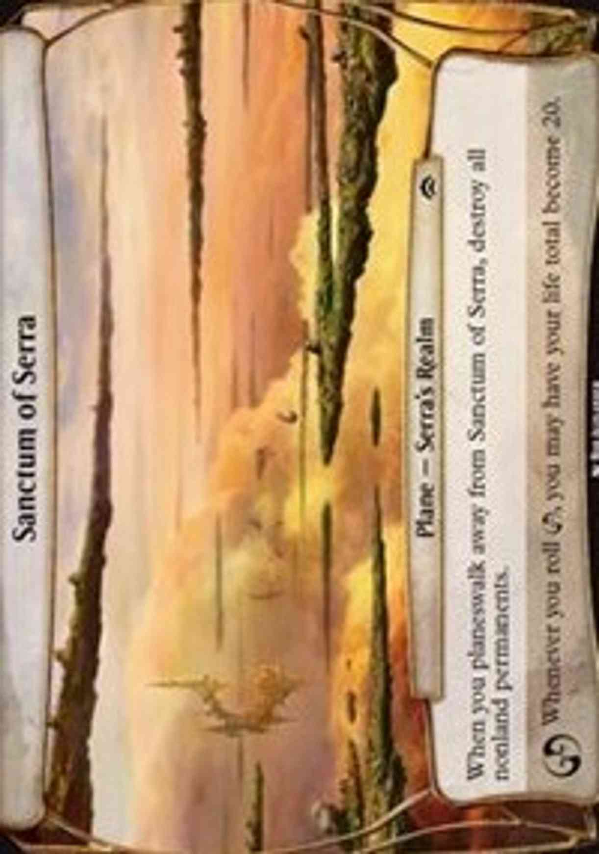 Sanctum of Serra (Planechase Anthology) magic card front
