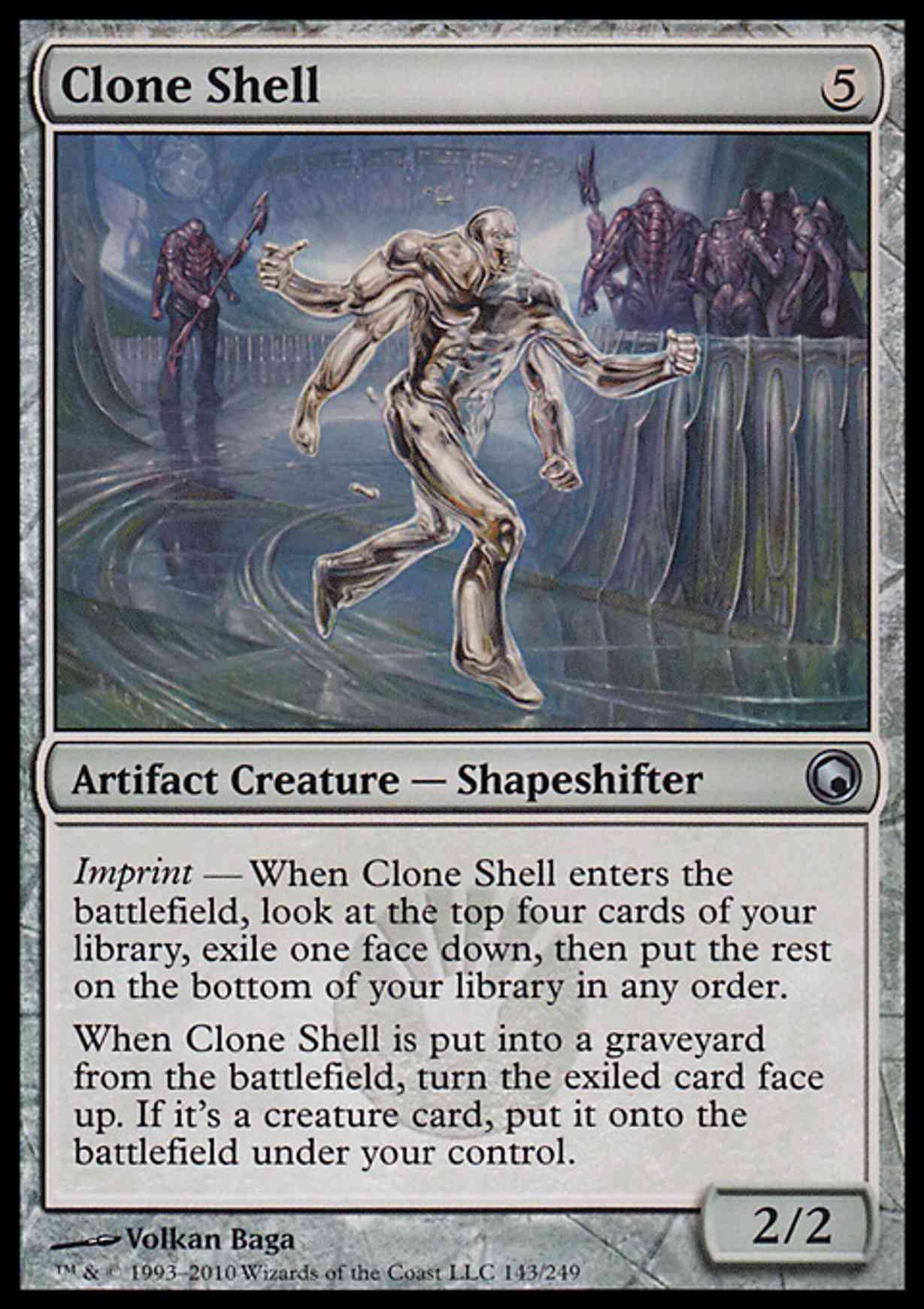 Clone Shell magic card front
