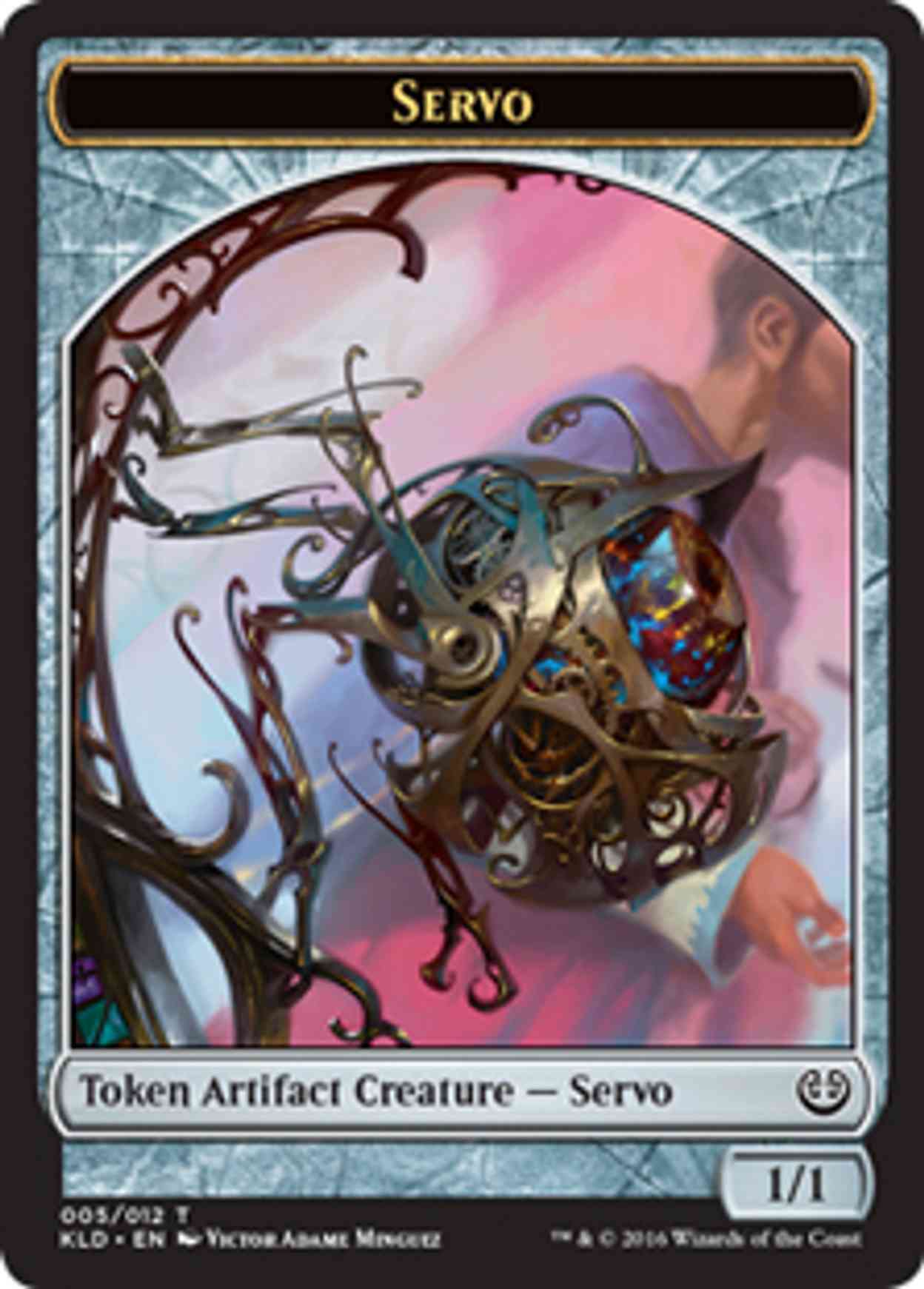 Servo Token (005) magic card front