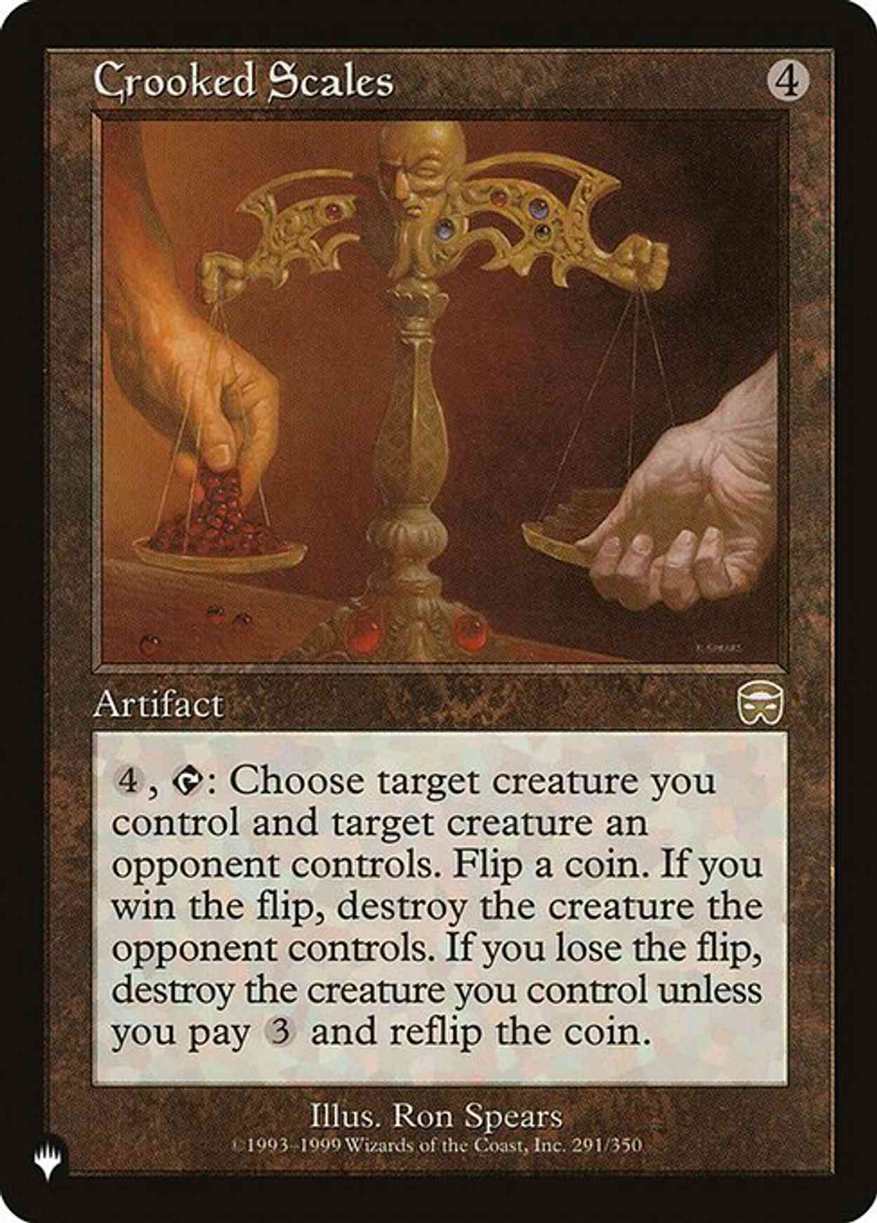 Crooked Scales magic card front