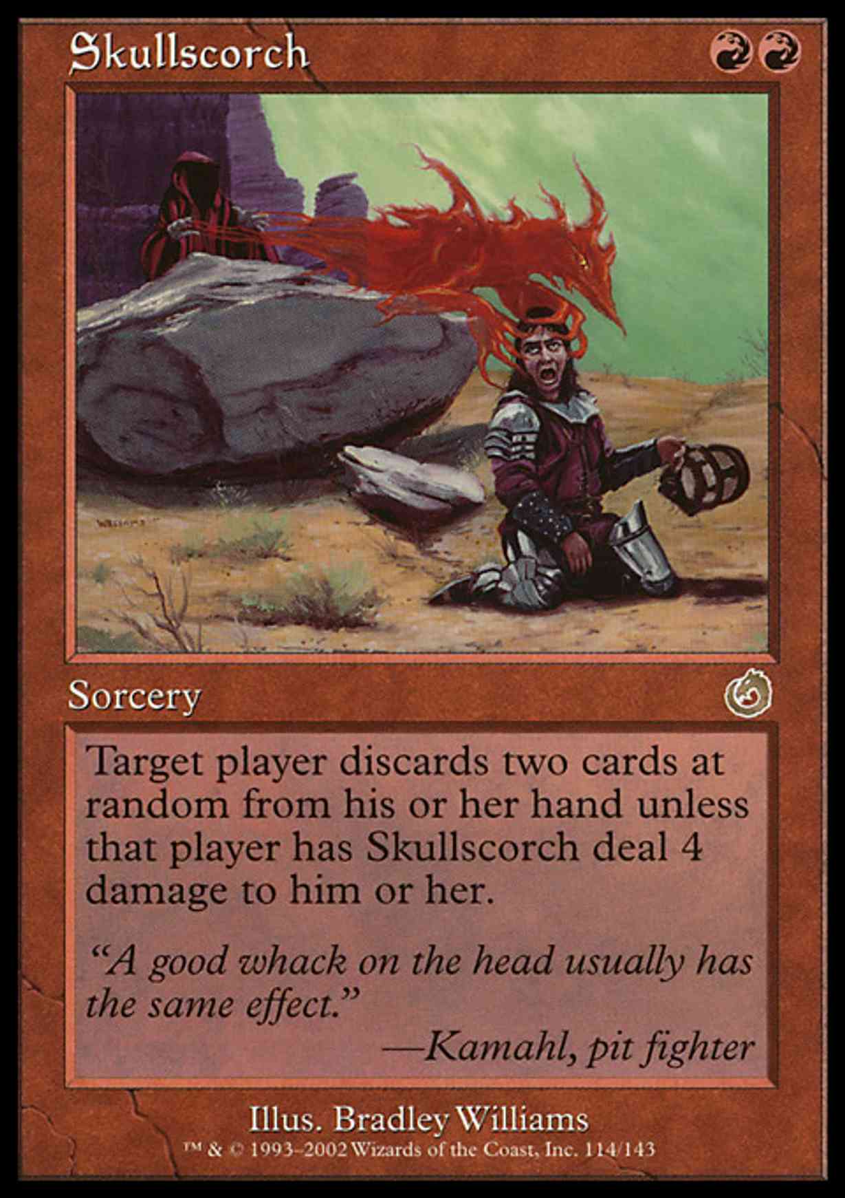 Skullscorch magic card front