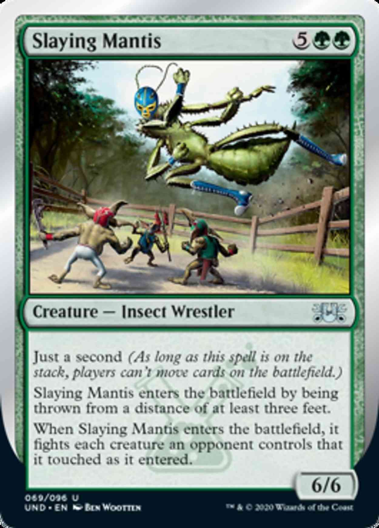 Slaying Mantis magic card front