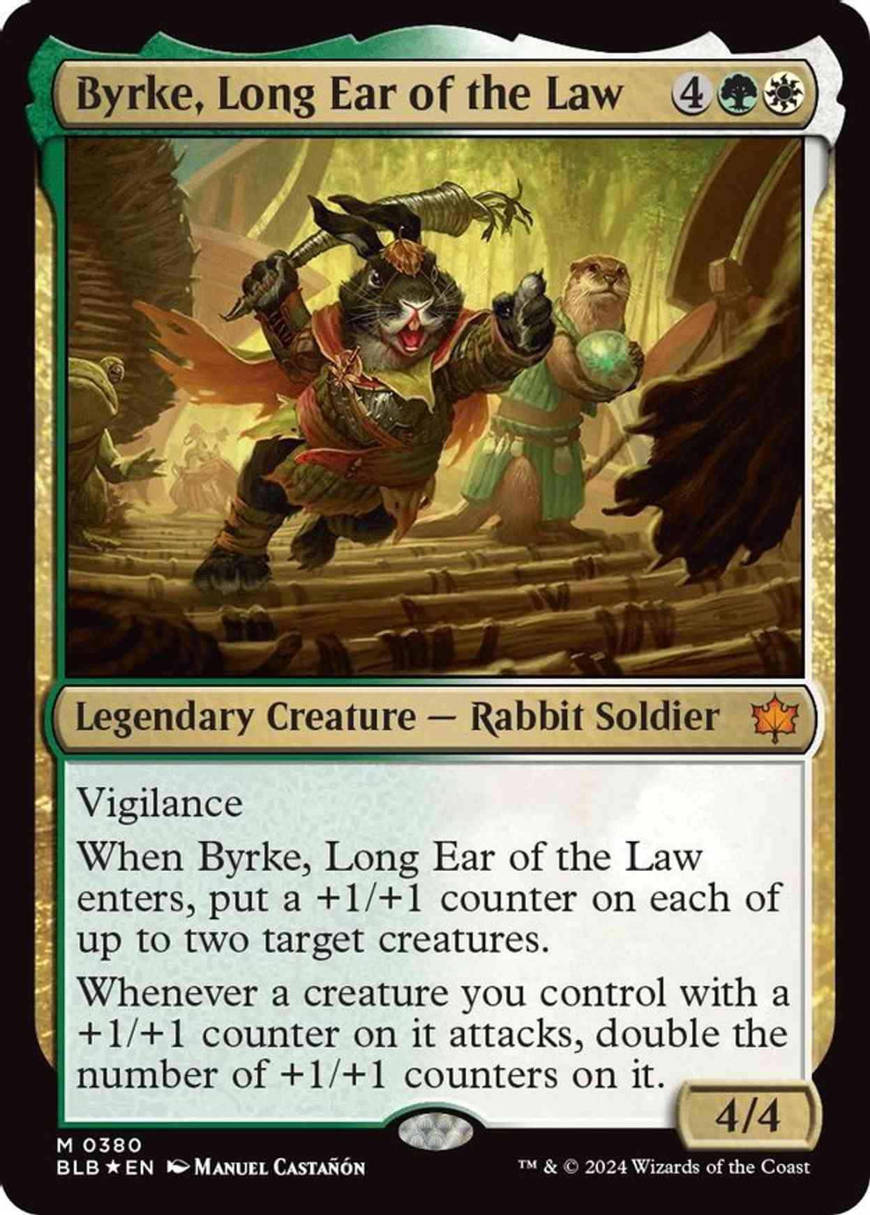 Byrke, Long Ear of the Law magic card front