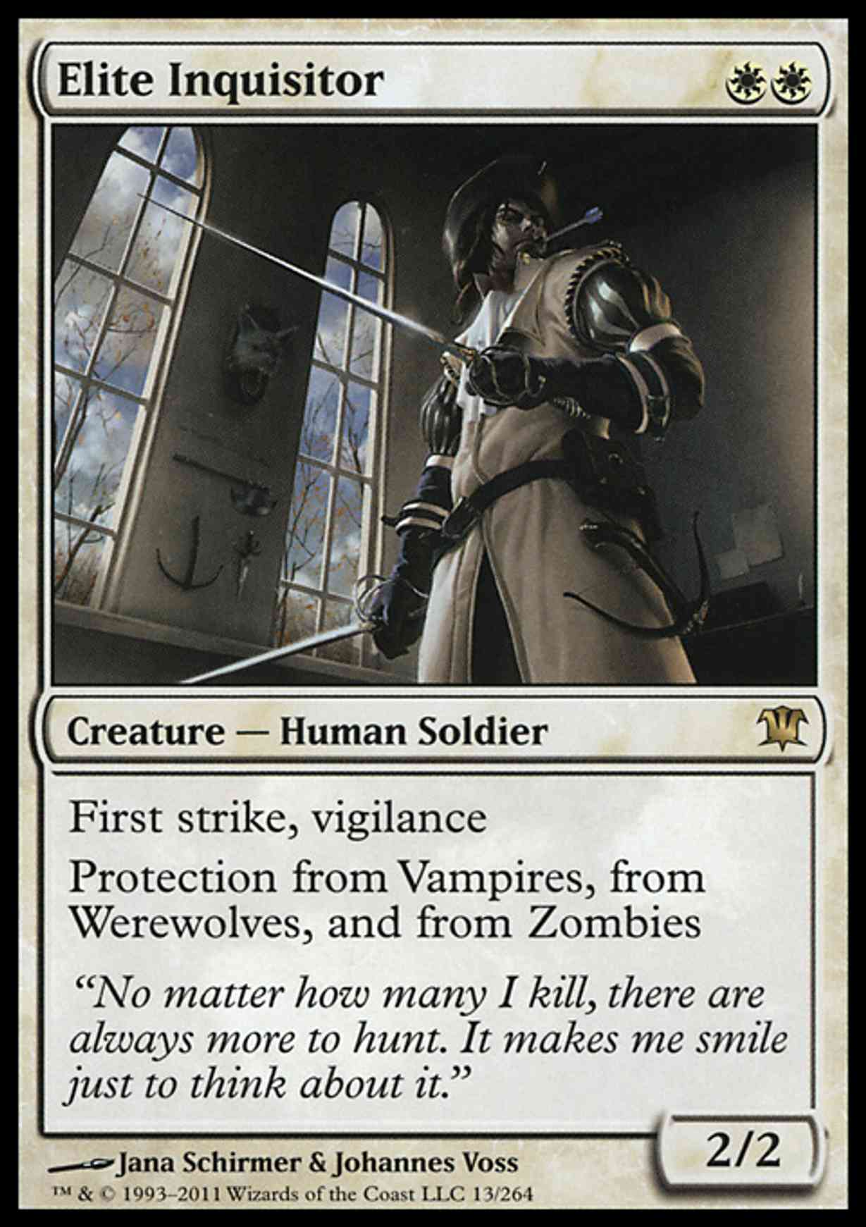 Elite Inquisitor magic card front