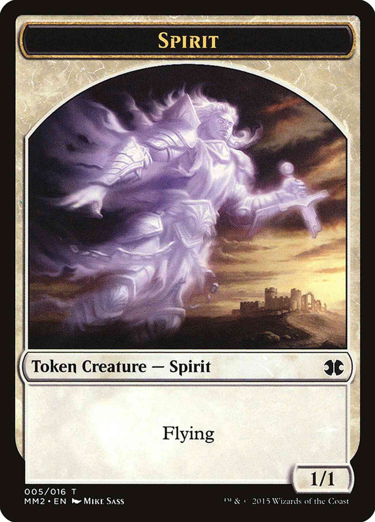 Spirit Token magic card front