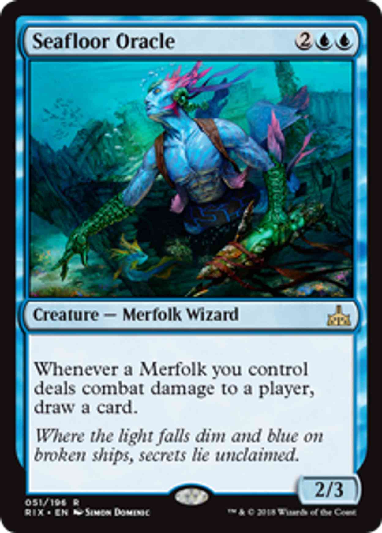 Seafloor Oracle magic card front