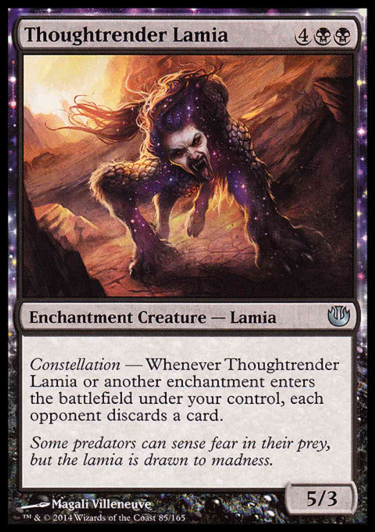 Thoughtrender Lamia magic card front