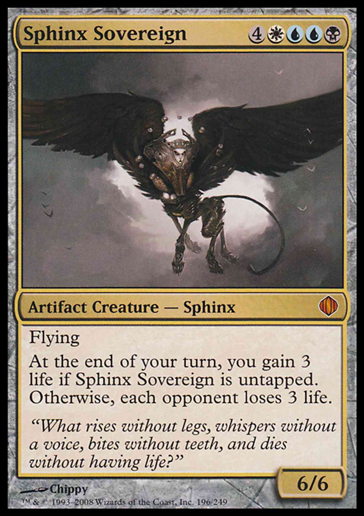 Sphinx Sovereign magic card front