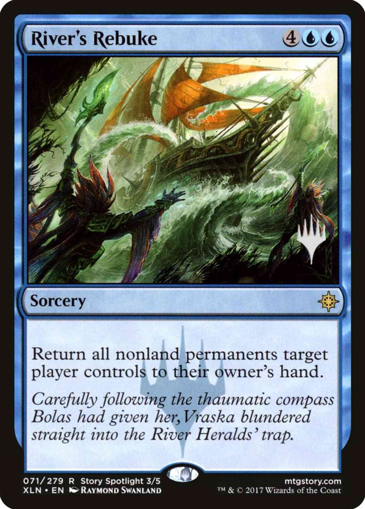 River's Rebuke magic card front