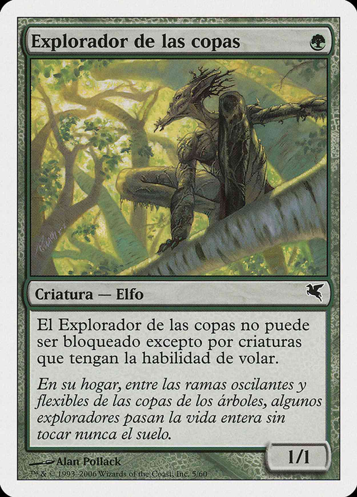 Treetop Scout (Retro Frame) magic card front