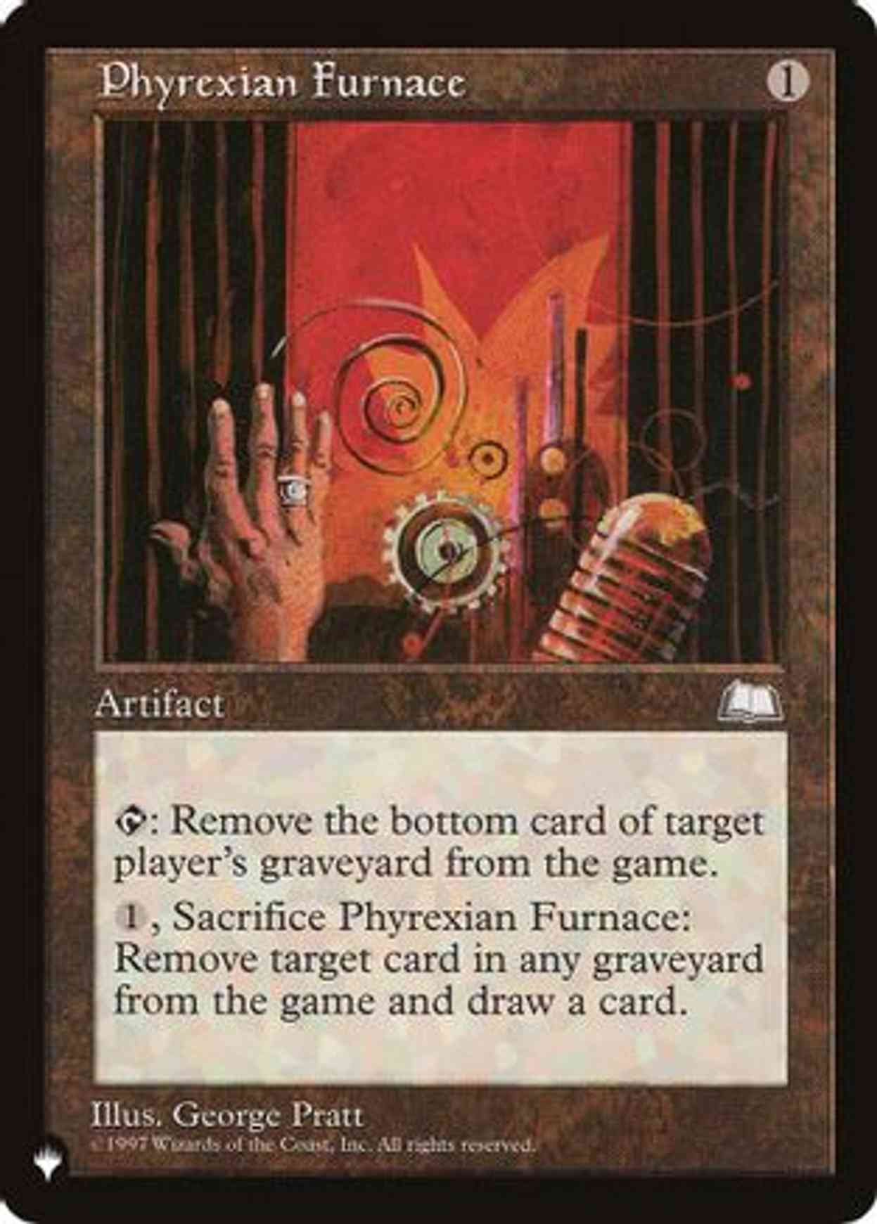 Phyrexian Furnace magic card front